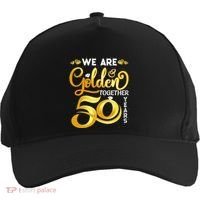 We Are Golden Together 50 Years 50th Wedding Anniversary Five-Panel Snapback Cap thumb 0