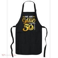 We Are Golden Together 50 Years 50th Wedding Anniversary Apron thumb 0