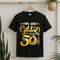 We Are Golden Together 50 Years 50th Wedding Anniversary T-Shirt thumb 2