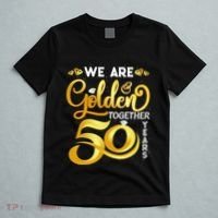 We Are Golden Together 50 Years 50th Wedding Anniversary T-Shirt thumb 5