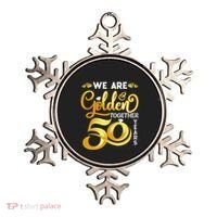 We Are Golden Together 50 Years 50th Wedding Anniversary Ornament thumb 0