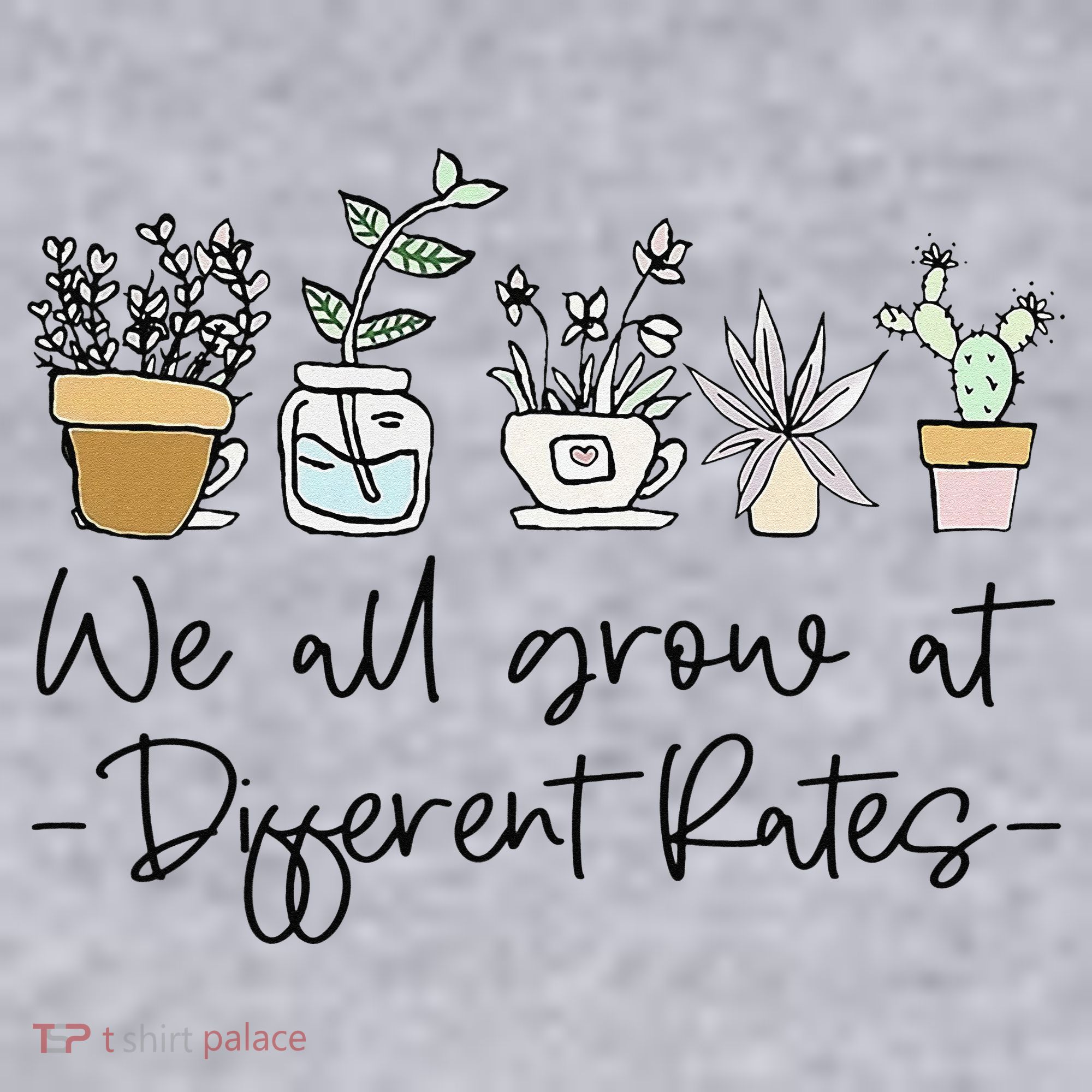 We All Grow At Different Rates Special Education Teacher Women's Sweatshirt