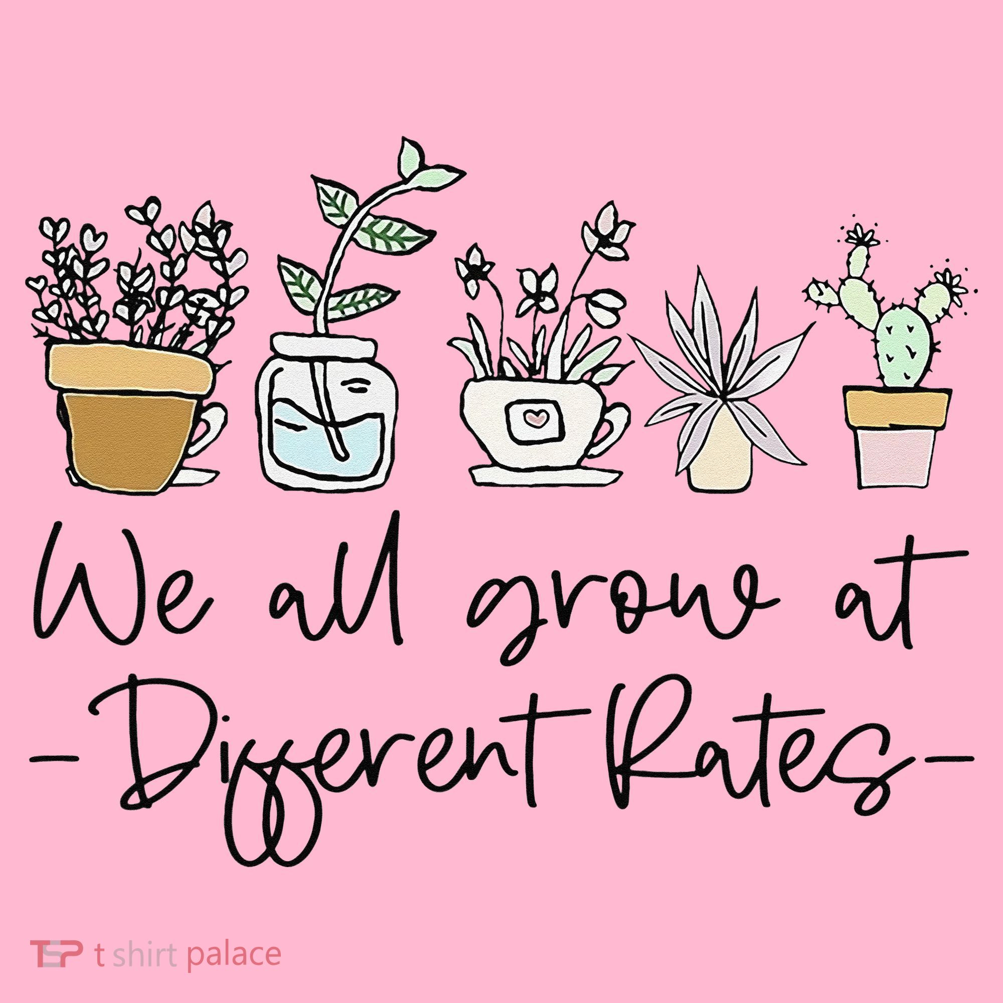 We All Grow At Different Rates Special Education Teacher Coaster