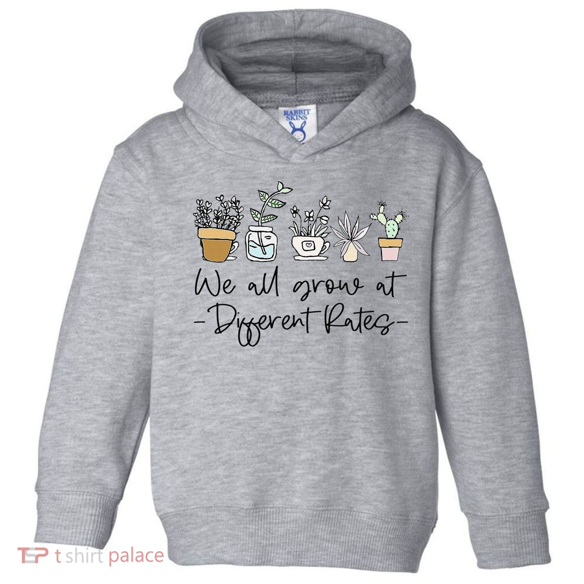 We All Grow At Different Rates Special Education Teacher Toddler Hoodie