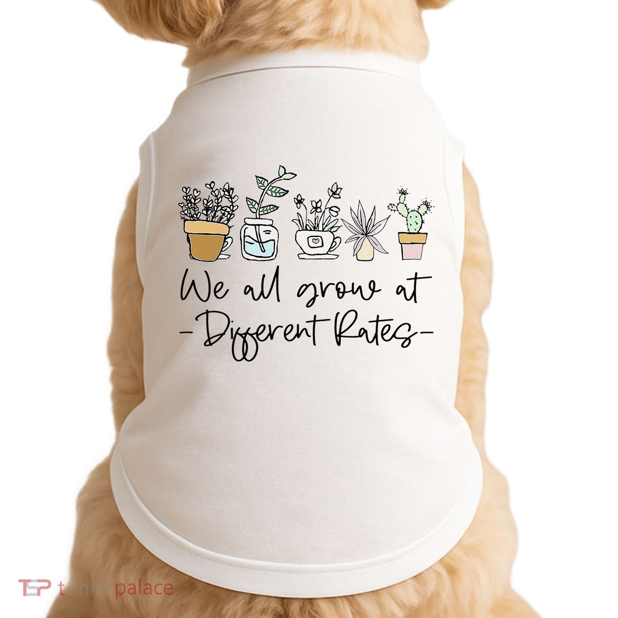 We All Grow At Different Rates Special Education Teacher Doggie Tank
