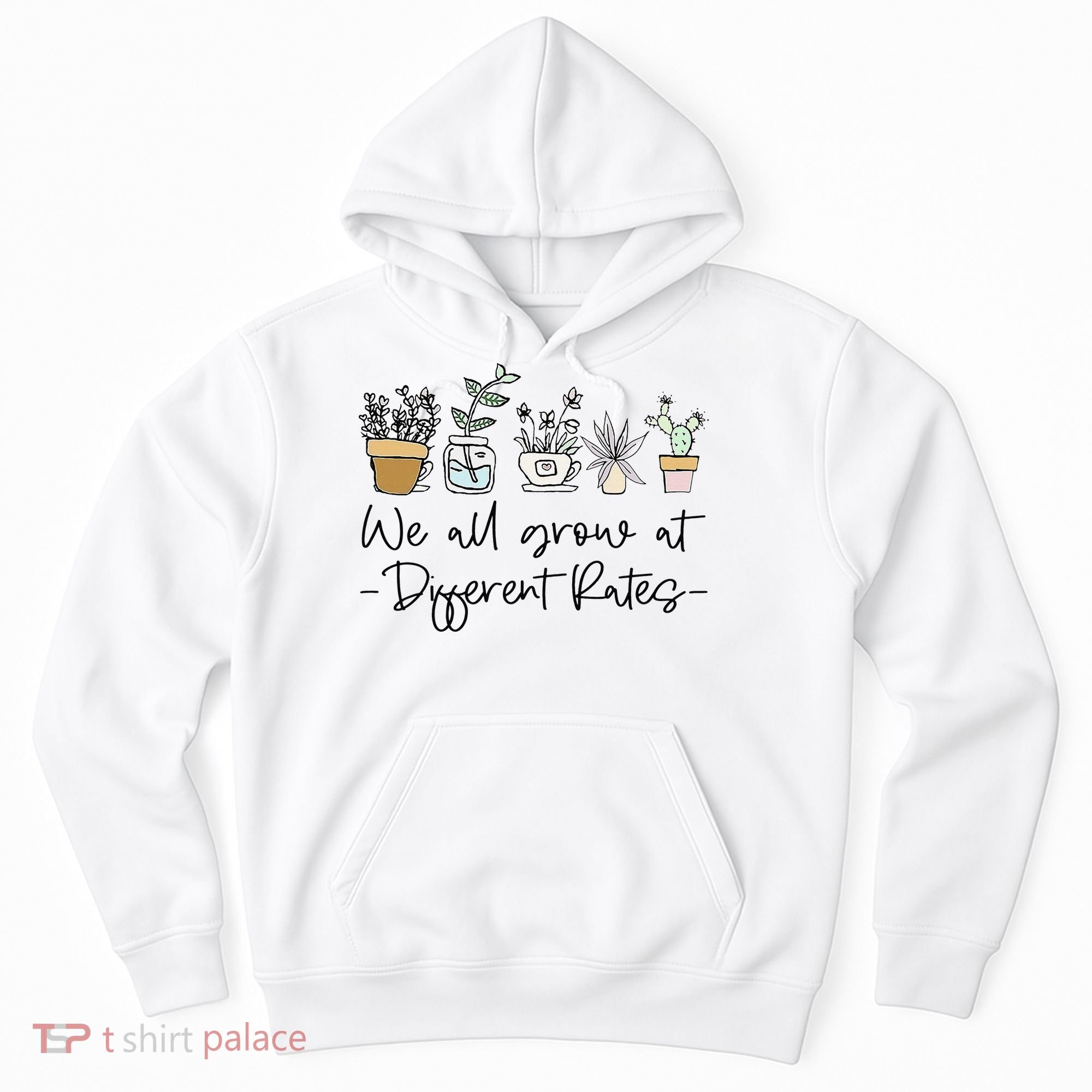 We All Grow At Different Rates Special Education Teacher Hoodie