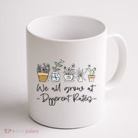 We All Grow At Different Rates Special Education Teacher Coffee Mug thumb 1