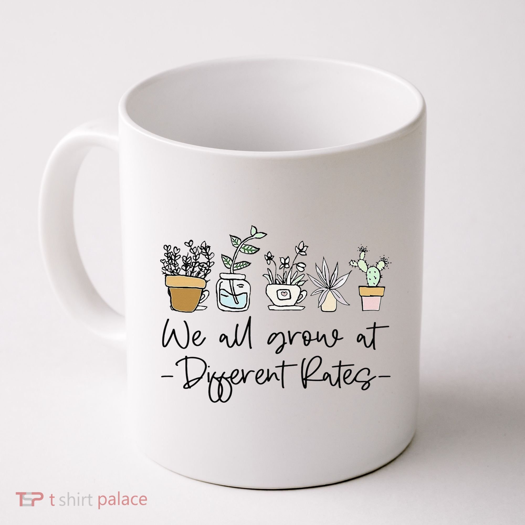 We All Grow At Different Rates Special Education Teacher Coffee Mug