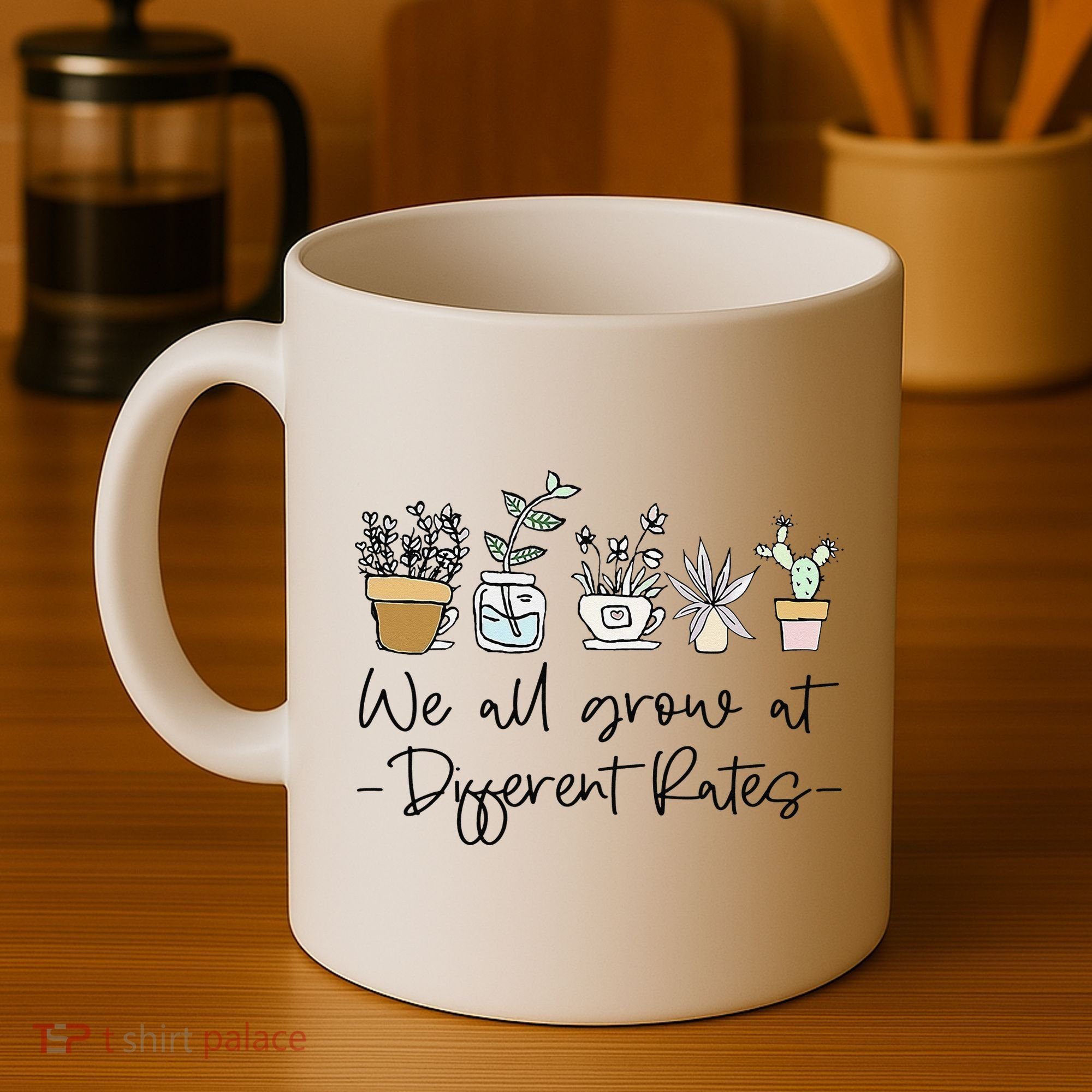 We All Grow At Different Rates Special Education Teacher Coffee Mug
