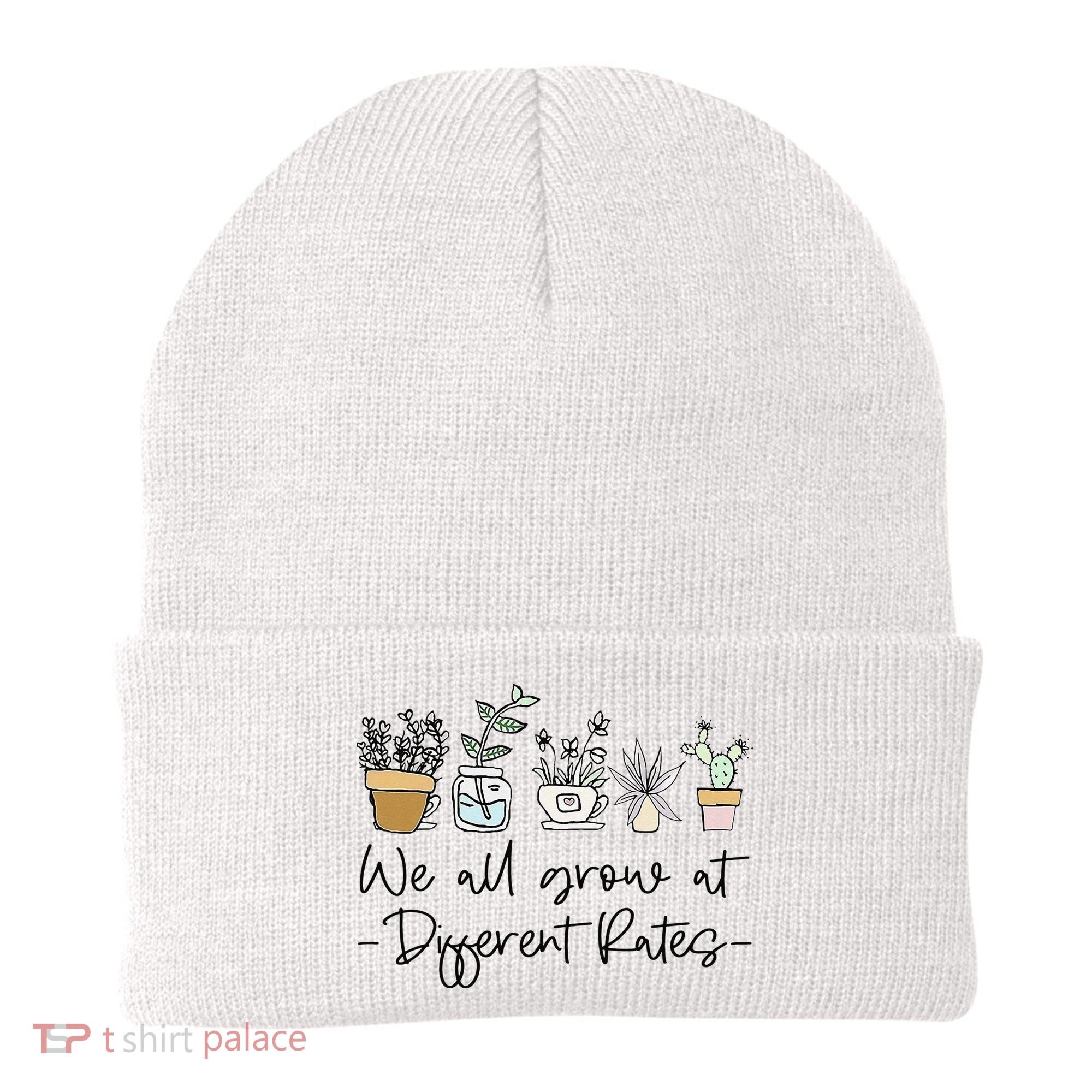 We All Grow At Different Rates Special Education Teacher Beanie