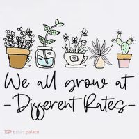 We All Grow At Different Rates Special Education Teacher Women's Hoodie thumb 2