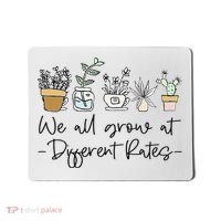 We All Grow At Different Rates Special Education Teacher Mousepad thumb 0