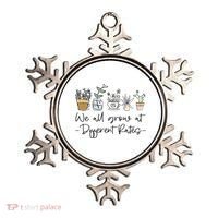 We All Grow At Different Rates Special Education Teacher Ornament thumb 0
