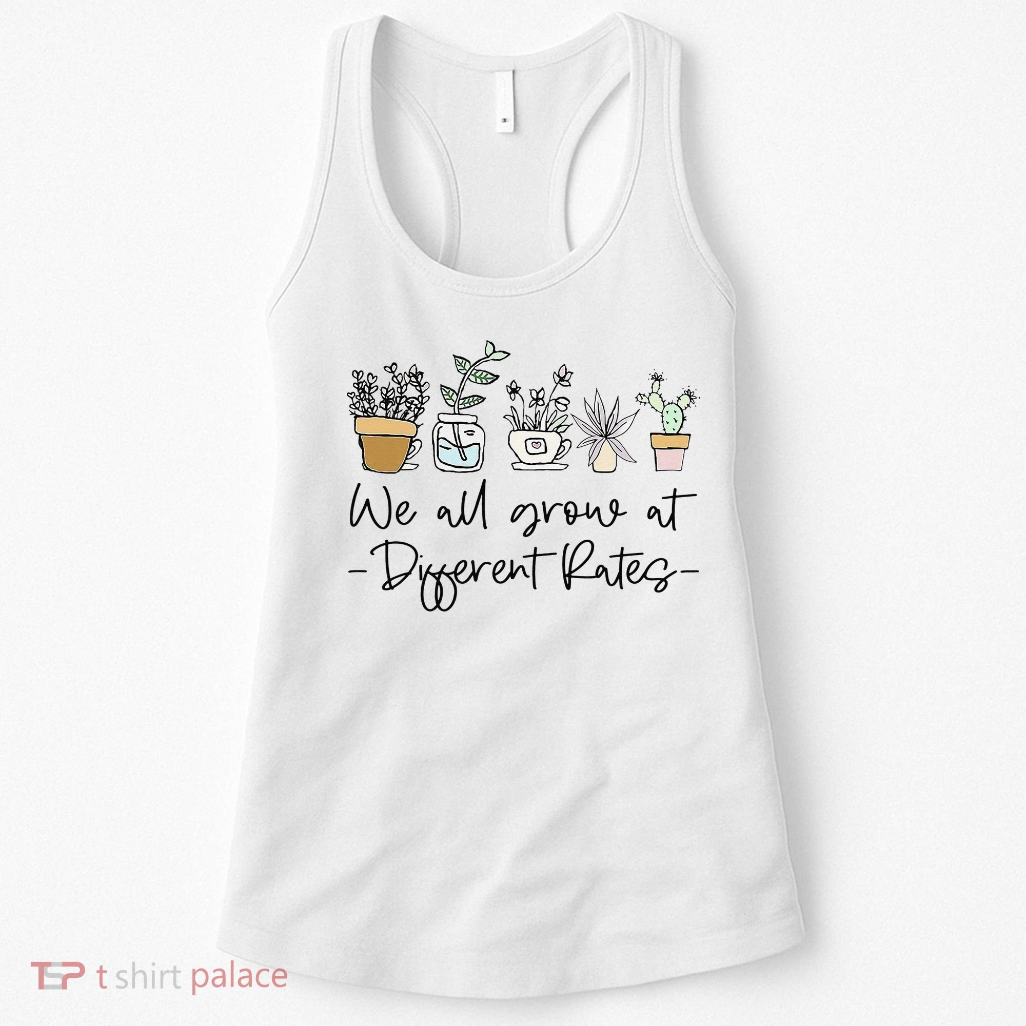 We All Grow At Different Rates Special Education Teacher Women's Tank Top