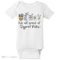 We All Grow At Different Rates Special Education Teacher Baby Bodysuit thumb 0