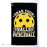 We Are Going To Play Pickleball For Pickleball Fans Golf Towel thumb 0