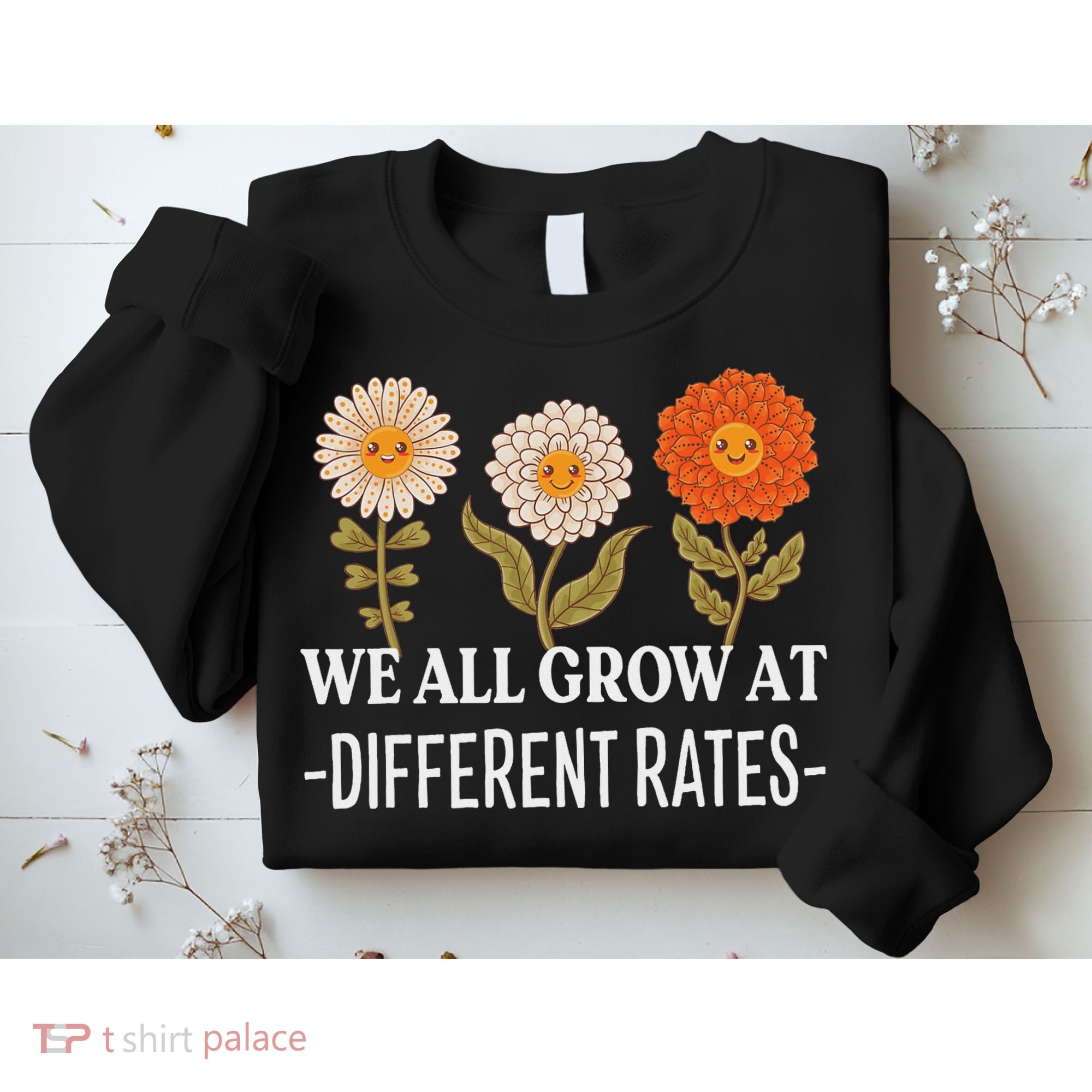 We All Grow At Different Rates Back To School Teacher Sweatshirt