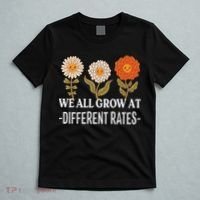 We All Grow At Different Rates Back To School Teacher T-Shirt thumb 5
