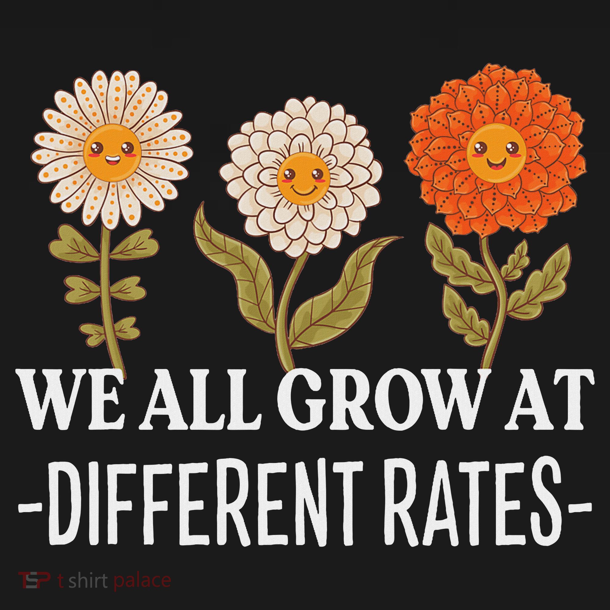 We All Grow At Different Rates Back To School Teacher Mousepad