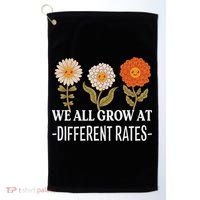 We All Grow At Different Rates Back To School Teacher Golf Towel thumb 0