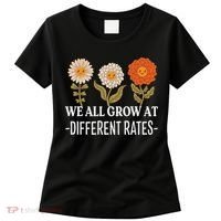We All Grow At Different Rates Back To School Teacher Women's T-Shirt thumb 0