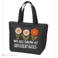 We All Grow At Different Rates Back To School Teacher Tote Bag thumb 3