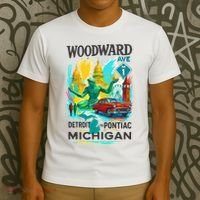 Woodward Avenue Heartbeat Of Michigan T-Shirt thumb 3