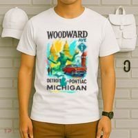 Woodward Avenue Heartbeat Of Michigan T-Shirt thumb 6