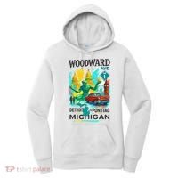 Woodward Avenue Heartbeat Of Michigan Women's Hoodie thumb 0