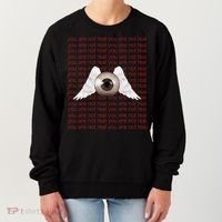 Weirdcore Aesthetic Human Eye Winged Eyeball Strangecore Women's Sweatshirt thumb 0