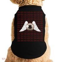Weirdcore Aesthetic Human Eye Winged Eyeball Strangecore Doggie Tank thumb 0