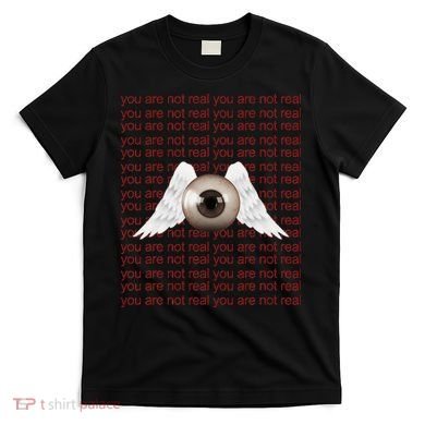 Weirdcore Aesthetic Human Eye Winged Eyeball Strangecore T-Shirt