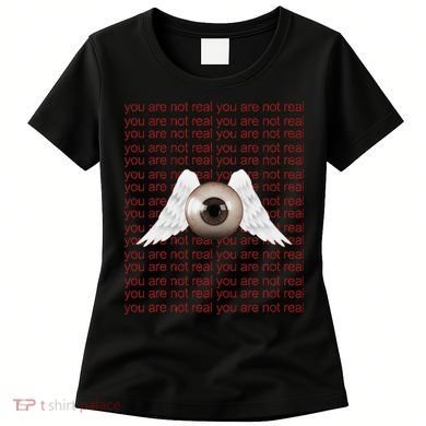 Weirdcore Aesthetic Human Eye Winged Eyeball Strangecore Women's T-Shirt