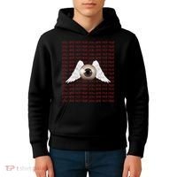 Weirdcore Aesthetic Human Eye Winged Eyeball Strangecore Kids Hoodie thumb 4