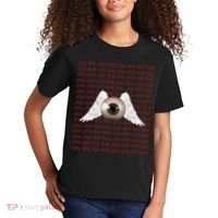 Weirdcore Aesthetic Human Eye Winged Eyeball Strangecore Kids T-Shirt thumb 2