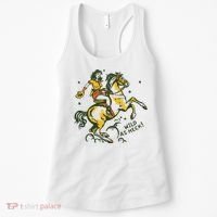 Wild As Heck Cute Retro Cowgirl Art Women's Tank Top thumb 0
