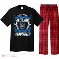 Walk Away I Am A Grumpy Old Mechanic I Have Anger Issues Gift Pajama Set thumb 0