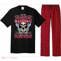 Walk Away I Am A Grumpy Old Mechanic I Have Anger Issues Pajama Set thumb 0
