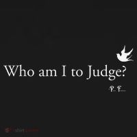 Who Am I To Judge Women's Tank Top thumb 5