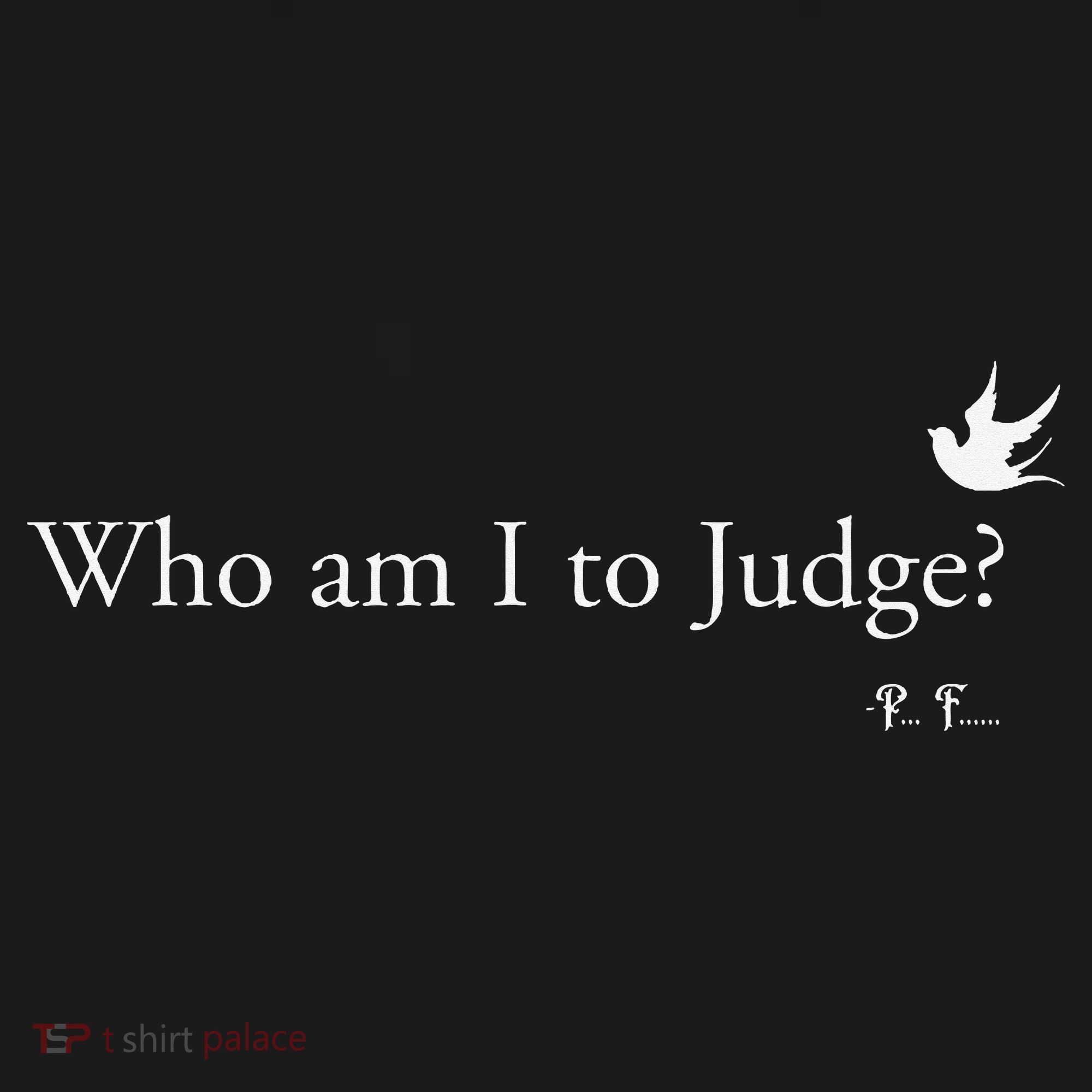 Who Am I To Judge Women's Tank Top