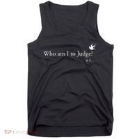 Who Am I To Judge Tank Top thumb 0