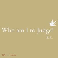 Who Am I To Judge T-Shirt thumb 7