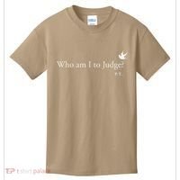 Who Am I To Judge Kids T-Shirt thumb 0