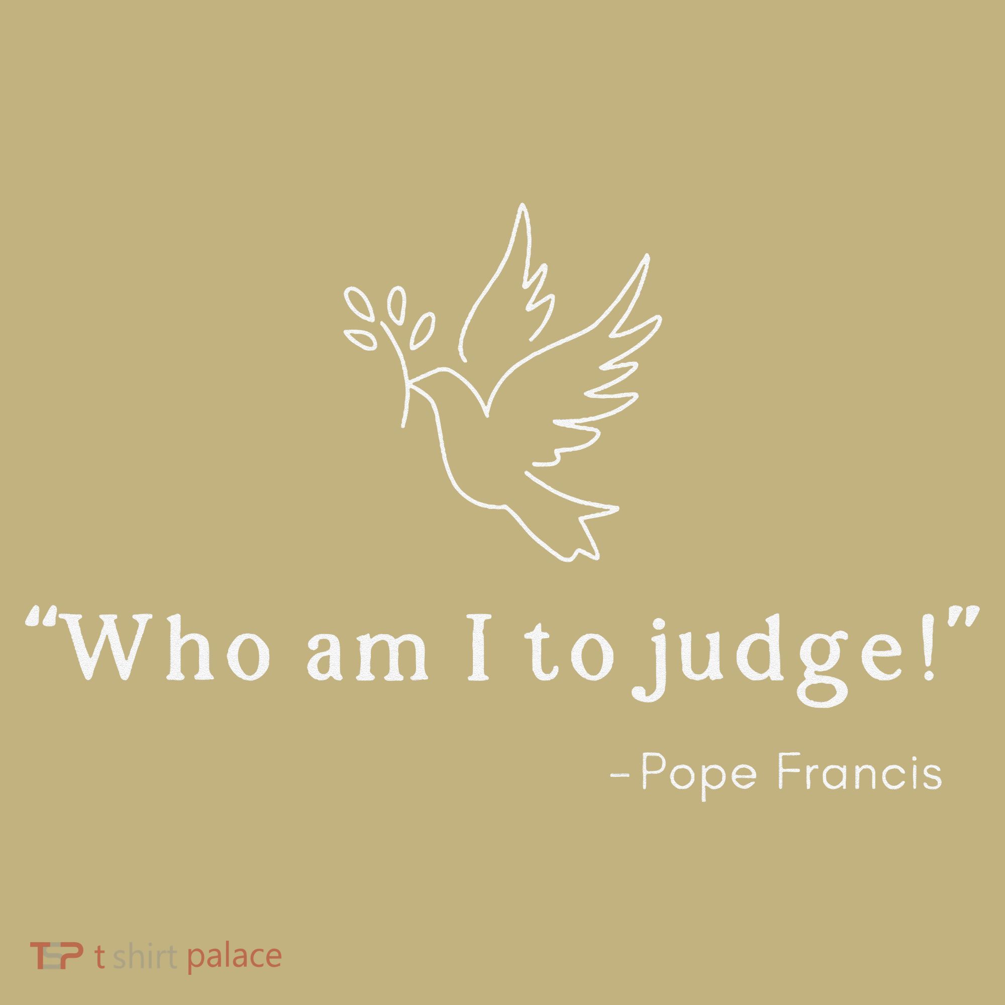 Who Am I To Judge For Christian Hoodie