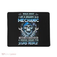 Walk Away I Am A Grumpy Old Mechanic I Have Anger Issues Mousepad thumb 0