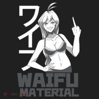 Waifu Material Anime Funny Women's Sweatshirt thumb 2