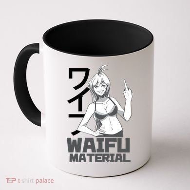 Waifu Material Anime Funny Coffee Mug