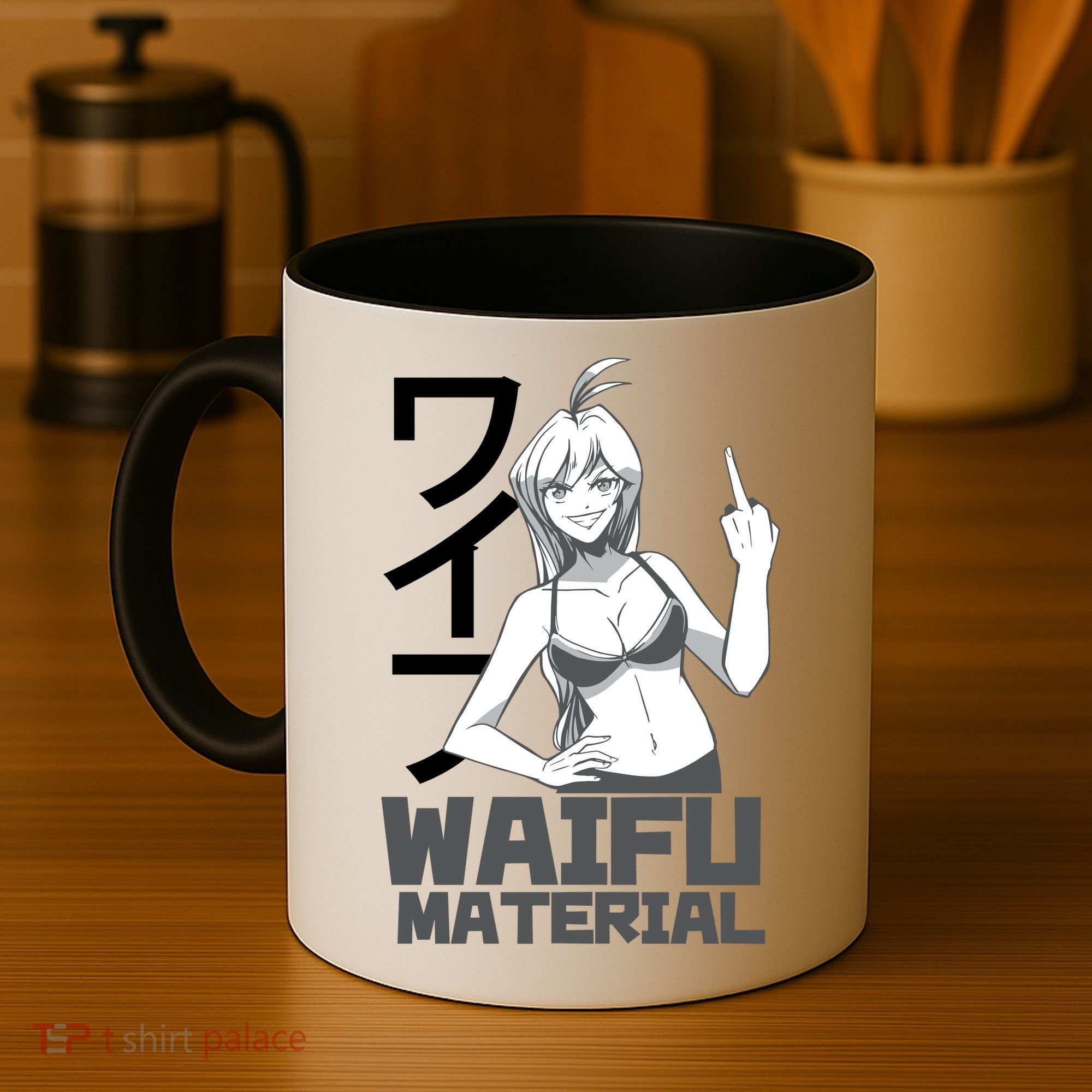 Waifu Material Anime Funny Coffee Mug