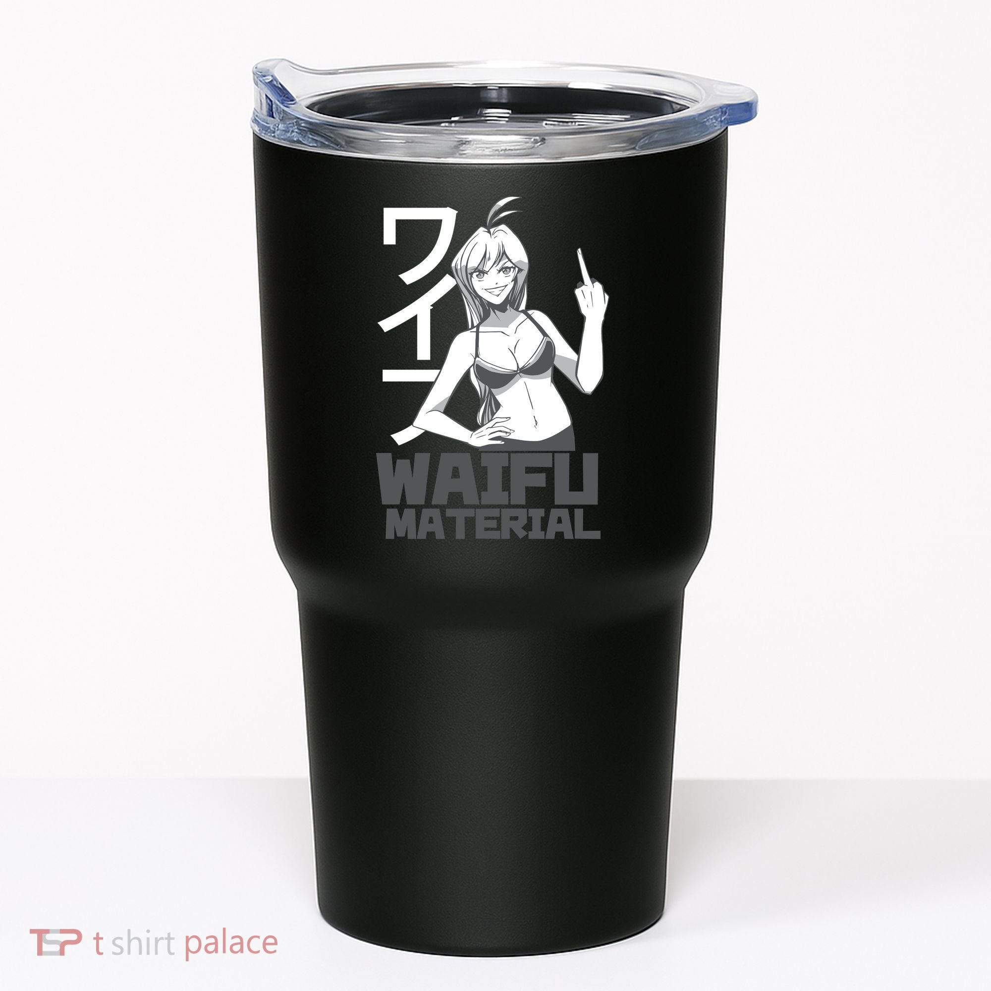 Waifu Material Anime Funny Tumbler