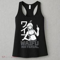 Waifu Material Anime Funny Women's Tank Top thumb 3